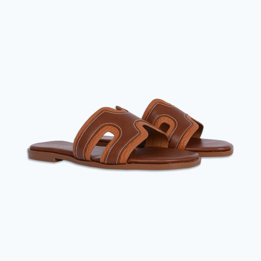 Mykonos  - Brown x Camel